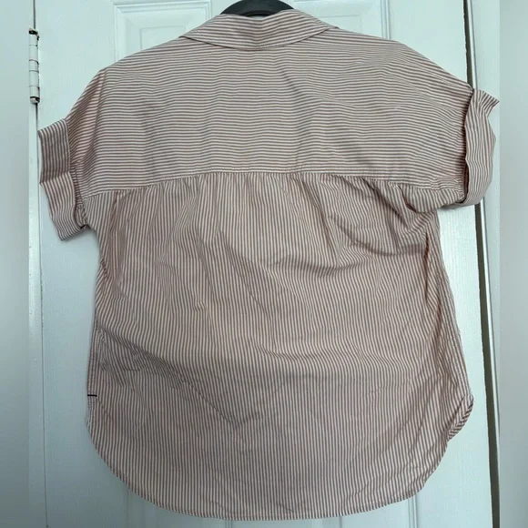 Jcrew Quarter Button down Relaxed Top - Picture 6 of 8